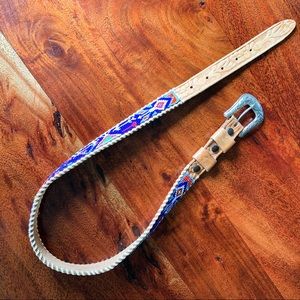 Vintage Beaded Belt